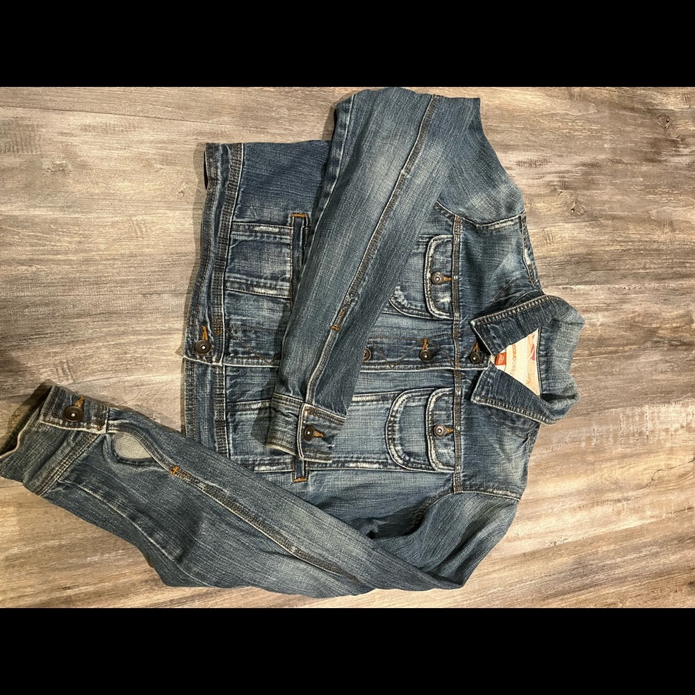 Cropped Jean Jacket